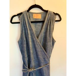BDG Denim Wrap Dress